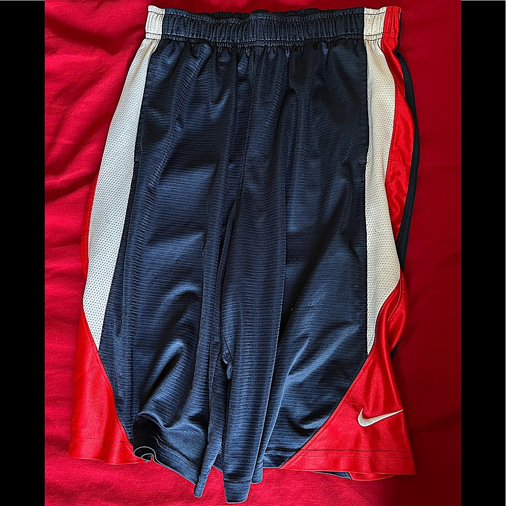 Nike Basketball Short - Size XL - Blue/Red/White